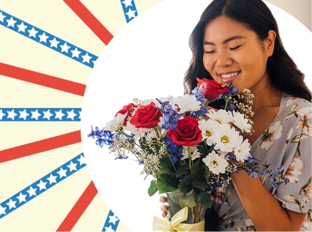 4th of July Flowers, Arrangements & Gifts